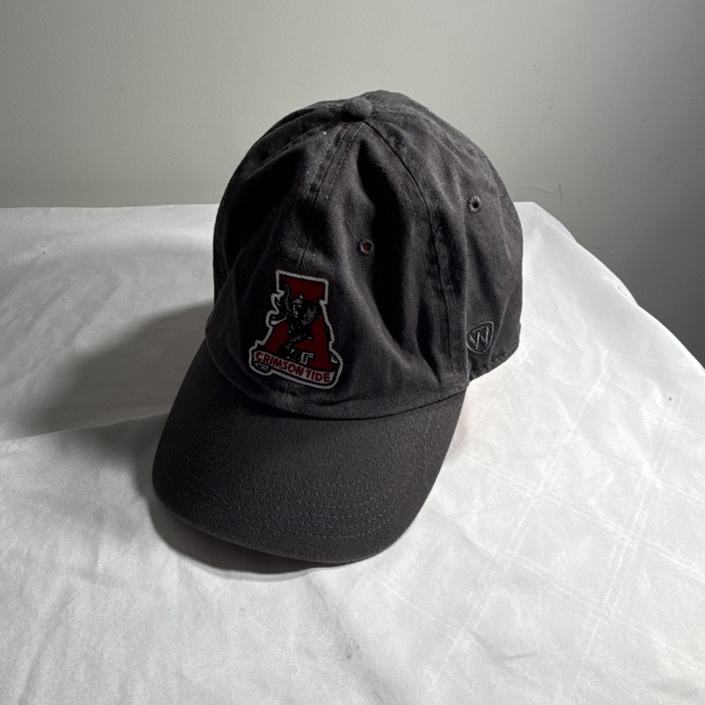 Top of the World Alabama Crimson Tide College Vault Grey Adjustable Hat Cap